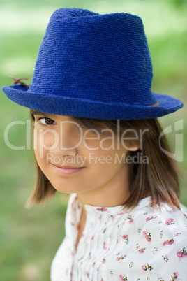 Portrait of a girl close-up