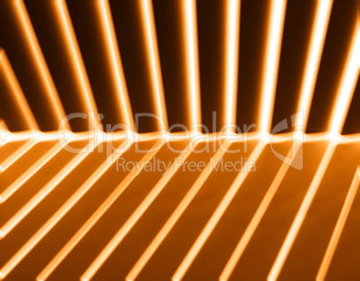 Diagonal orange light and shadow panels background