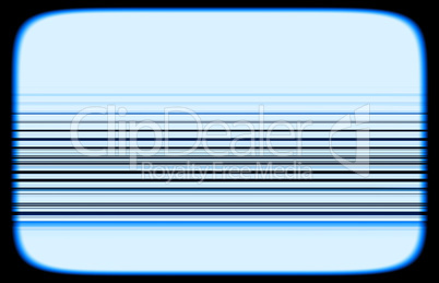 Horizontal tv blue interlaced signal lines illustration backgrou