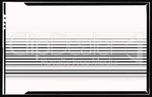 Horizontal black and white film scan lines illustration backgrou