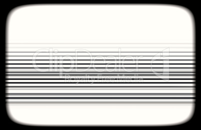 Horizontal black and white tvset static lines illustration backg