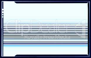 Horizontal blue film scan lines illustration background