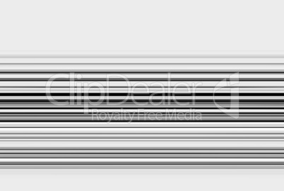 Horizontal black and white retro lines illustration background