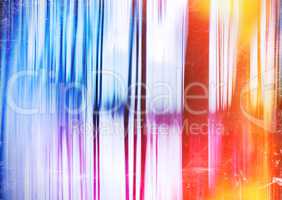 Vertical vivid vintage motion blur curtains with dust backdrop