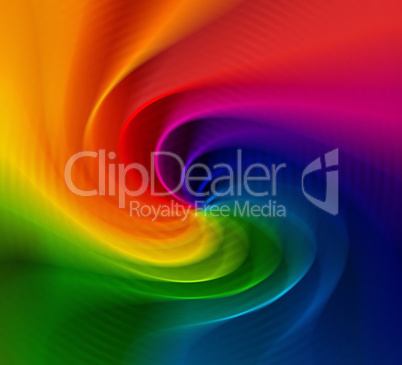 Colorful spiral vortex blur abstraction background