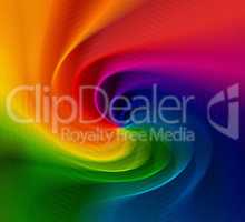 Colorful spiral vortex blur abstraction background