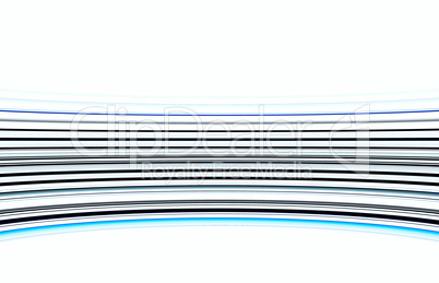 Curved blue virtual reality lines illustration background