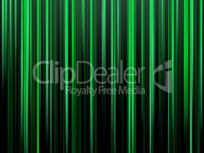 Green vertical matrix stripes