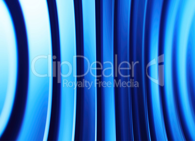 Vertical motion blur curved blue lines illustration background