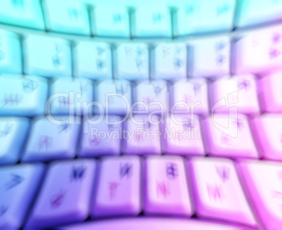 Horizontal  motion blur background