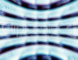 Horizontal  motion blur curved chromatic space background