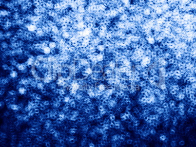 Horizontal vivid blue bokeh illustration background