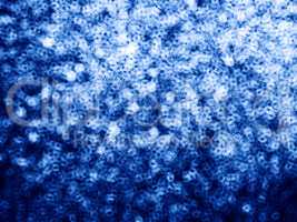 Horizontal vivid blue bokeh illustration background