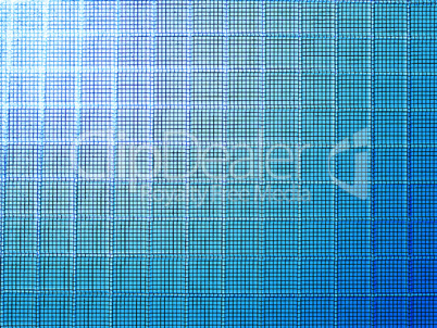 Horizontal blue grid illustration background