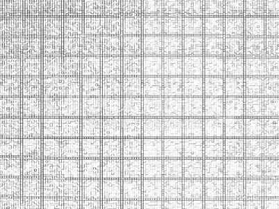 Horizontal black and white grid illustration background
