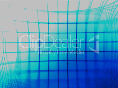 Horizontal blue vintage tv grid illustration background