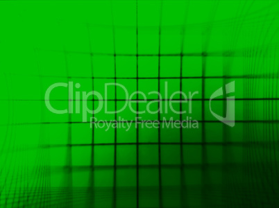 Horizontal green vintage tv grid illustration background