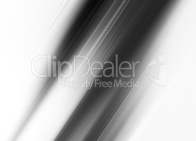 Diagonal black and white motion blur abstract background