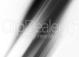 Diagonal black and white motion blur abstract background