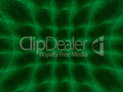 Green curved 3d space noise textured background
