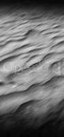 Abstract black and white sand