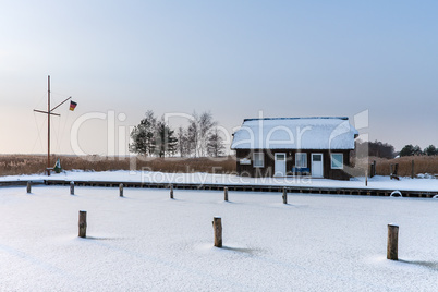 Wiek am Bodden im Winter