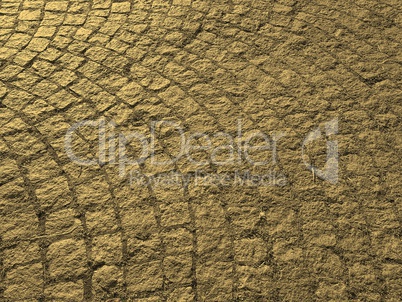 Stone floor background sepia