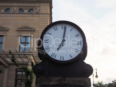 Ancient clock in Berlin