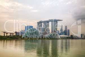 Singapore financial district