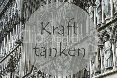 Church Of Trondheim, Kraft Tanken Means Relax