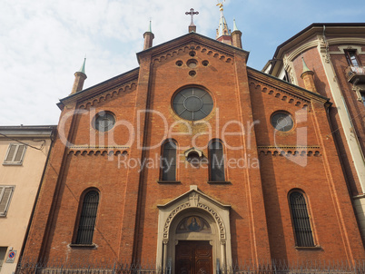Santa Maria del Suffragio church in Turin
