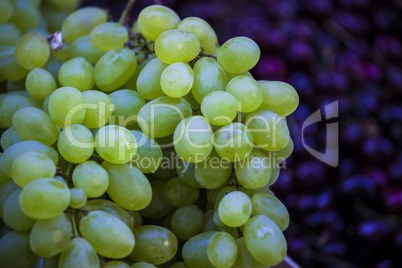 Green grapes