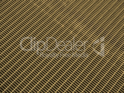 Stainless steel grid mesh sepia