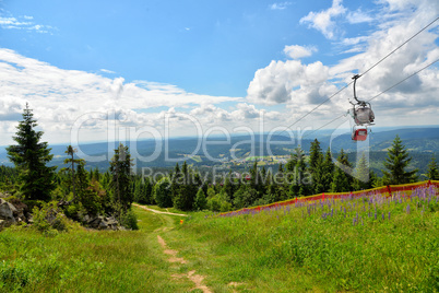 Seilbahn Ochsenkopf im Fichtelgebirge