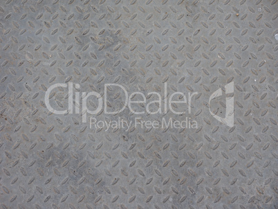 Grey steel diamond plate background