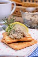 Appetizer   of pate herring (forshmak)