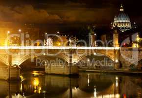 Bridge Vittorio Emanuele and Vatican