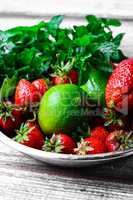 Aroma of summer fruits
