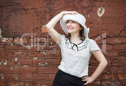 Smiling young woman