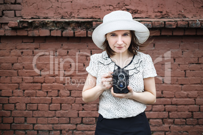 Woman photographer