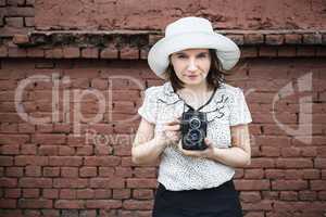 Woman photographer