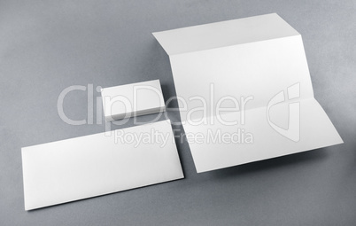 Blank corporate identity