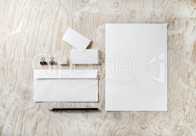 Blank stationery