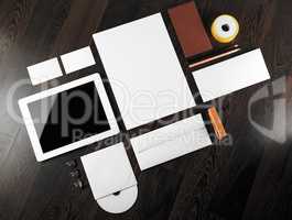 Blank stationery set