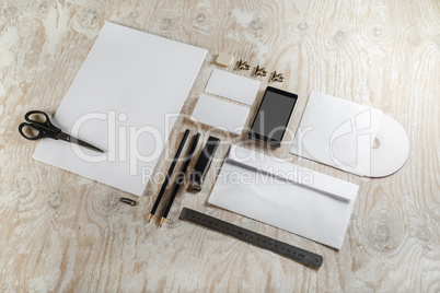 Blank stationery set