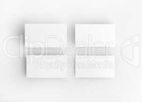 Blank business cards