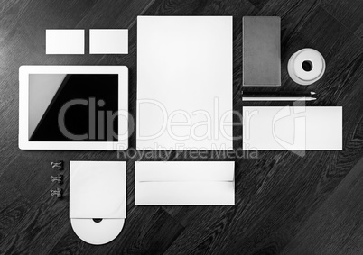 Mockup for branding identity