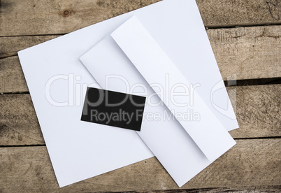 Blank stationery