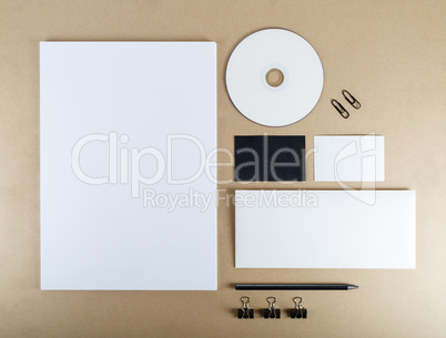 Blank stationery