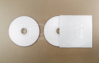 Blank compact disk